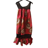 Robe femme, africaine, kaba, boubou en tissu pagne wax, Djankawax,