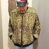 Bombers mixte en tissu pagne Ndop du Cameroun,vêtements,,djankawax,