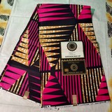 Tissu-Coton-rose/marron, Lafermedeleo-Djankawax,