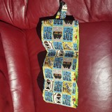 Porte papiers toilettes en tissu pagne wax, Djankawax Creation,