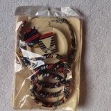 Parure Collier + Bracelets + Boucles d'oreilles wax Cameroun, Djankawax.