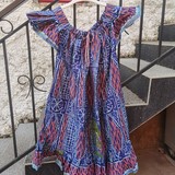 Robe femme, africaine, kaba, boubou en tissu pagne wax, Djankawax,
