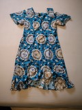 Robe africaine en tissu pagne wax Cameroun