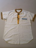 Robe enfant en tissu pagne wax du Cameroun