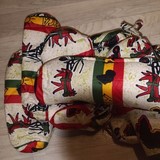 Trousse Pochette de maquillage en Tissu pagne wax