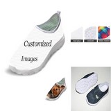 Chaussures en toile mixte à personnaliser par votre image,