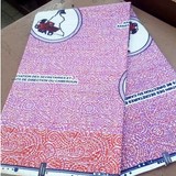 Tissu pagne wax Journée des enseignant(e)s Cameroun,
