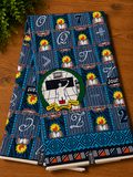 Tissu pagne wax Journée des enseignant(e)s Cameroun,