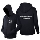 Sweat à capuche polaire Mixte à Personnaliser avec image et texte