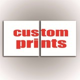 Tableau peinture à l'huile sur toile Imprimé- à personnaliser