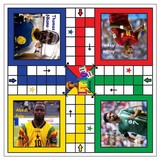Ludo personnalisé Footballeurs Africains, jeu de société, Djankawax,