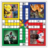 Ludo personnalisé Footballeurs Africains, jeu de société, Djankawax,