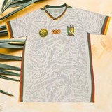  Cameroon White Football Jersey,Maillot Cameroun, personalisable, blanc, vert, rouge, Football, Lions indomptables One ,