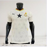 Maillot de Football blanc Ghana, équipe nationale, drapeau, 