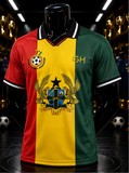 Maillot de Football Ghana 2025/26, blanc, BlackStars, supporter ghanéen, Football Africain. africa. can, Afrique, football, djankawax, Africa Football, noir, Diaspora Africaine, drapeau,