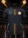 Maillot de Football Sénégal, noir, édition spéciale, équipe nationale, drapeau, Can 2025 