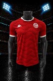 Maillot de Football Tunisia, red, Can, Caf, Afrique, pays Africain, foot afticain,