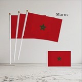 Drapeau main Maroc, Supporters, Fans, Football, Cameroun
