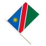 Drapeau main Namibie, Supporters, Fans, Football, Cameroun