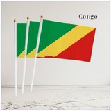 Drapeau main Congo, Supporters, Fans, Football, Cameroun