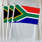 Drapeau main Afrique du sud, Supporters, Fans, Football, Cameroun