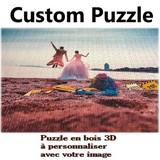Puzzle à personnaliser avec votre image/logo custom