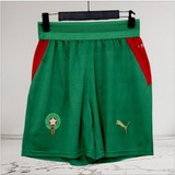 Short Maroc 2026 Football Shorts, red, Short Cameroun, Jersey rouge, Football, Can, Africa, soccer, Lions de l'Atlass, Puma