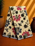Tissu-Coton-fleurs rouge, Lafermedeleo-Djankawax,