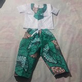 Ensemble garçon en tissu pagne wax africain,vêtements,enfants,djankawax,