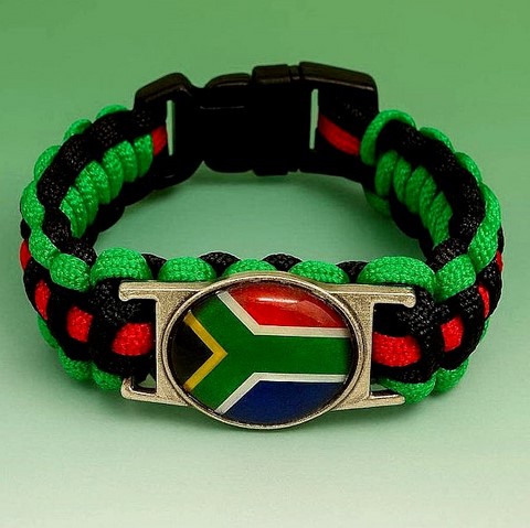 Drapeau national, Afrique du sud, Supporters, Fans, Football, Cameroun