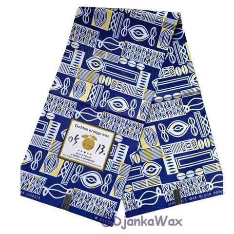 tissu pagne ndop bleu, africain 6 yard,ventes solidaire,lafermedeleo,La ferme de Léo,