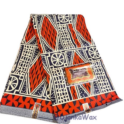 Ndop Bamiléké Cameroun, tissu pagne orange, africain 3/6 yard, Ndop bamilékés Cameroun, ventes solidaire,customisation,Djankawax,