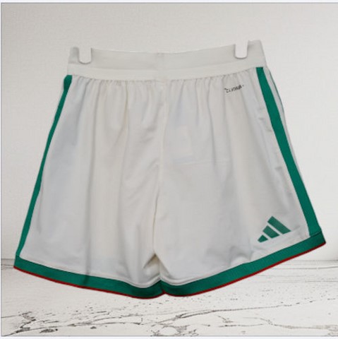 Short Cameroun, Jersey blanc, Football, Cameroun, Lions indomptables, Fourteen,