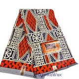 Ndop Bamiléké Cameroun, tissu pagne orange, africain 3/6 yard, Ndop bamilékés Cameroun, ventes solidaire,customisation,Djankawax,